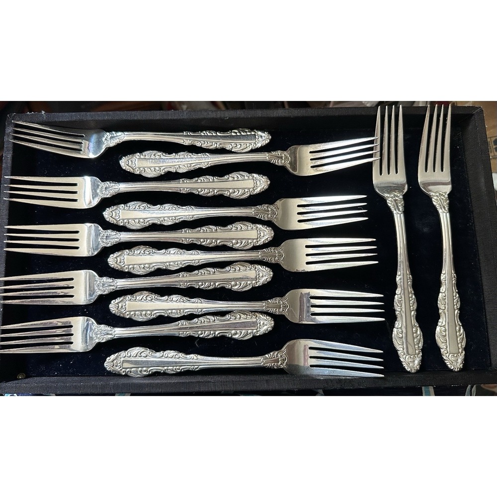 Gorham EP Electroplate Dinnerforks 12 Pcs